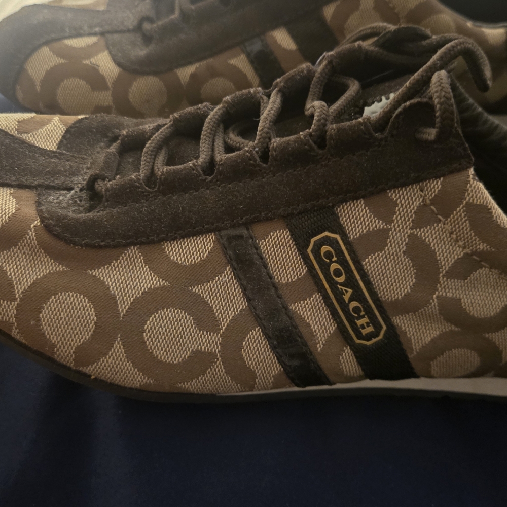 Coach Men's Brown Casual Sneakers